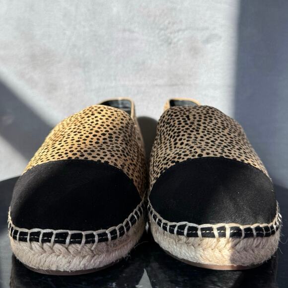 Sole Society Cheetah Print Calf Hair Espadrilles Flats Women’s Size 8.5M US - Picture 2 of 8